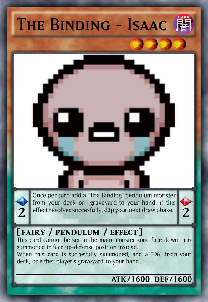 Custom The Binding Of Isaac Cards Duel Amino