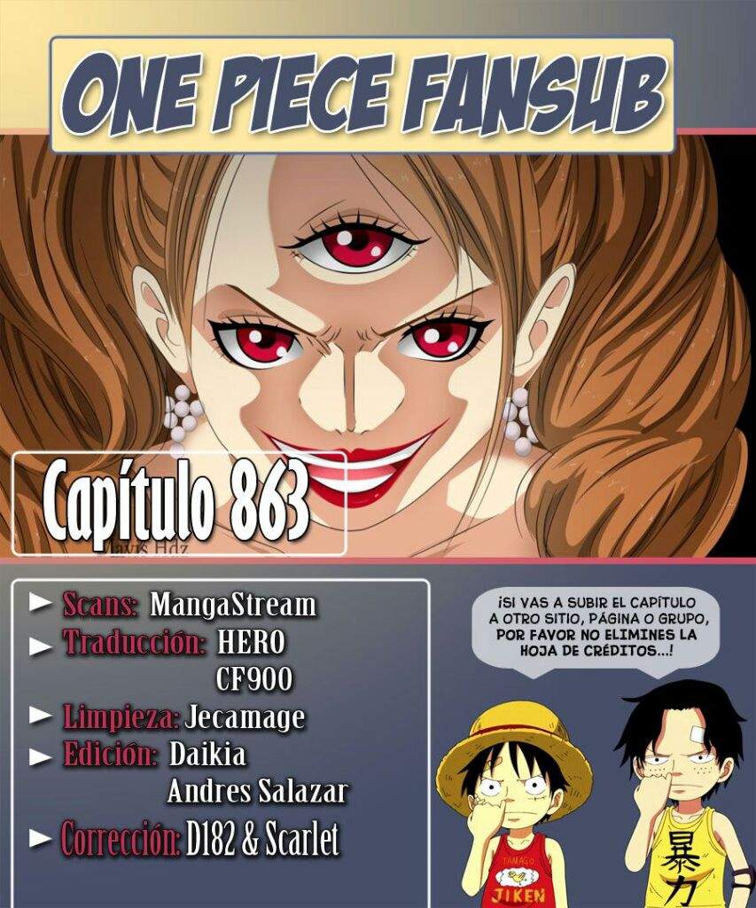 One Piece Manga 863 El Caballero Consumado Anime Amino