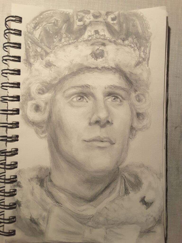 Drawing King George Iii Hamilton Amino