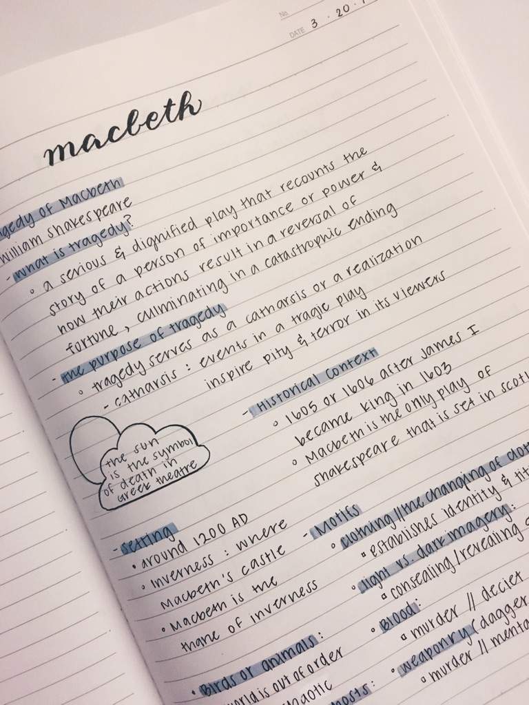 Macbeth Notes | Studying Amino Amino