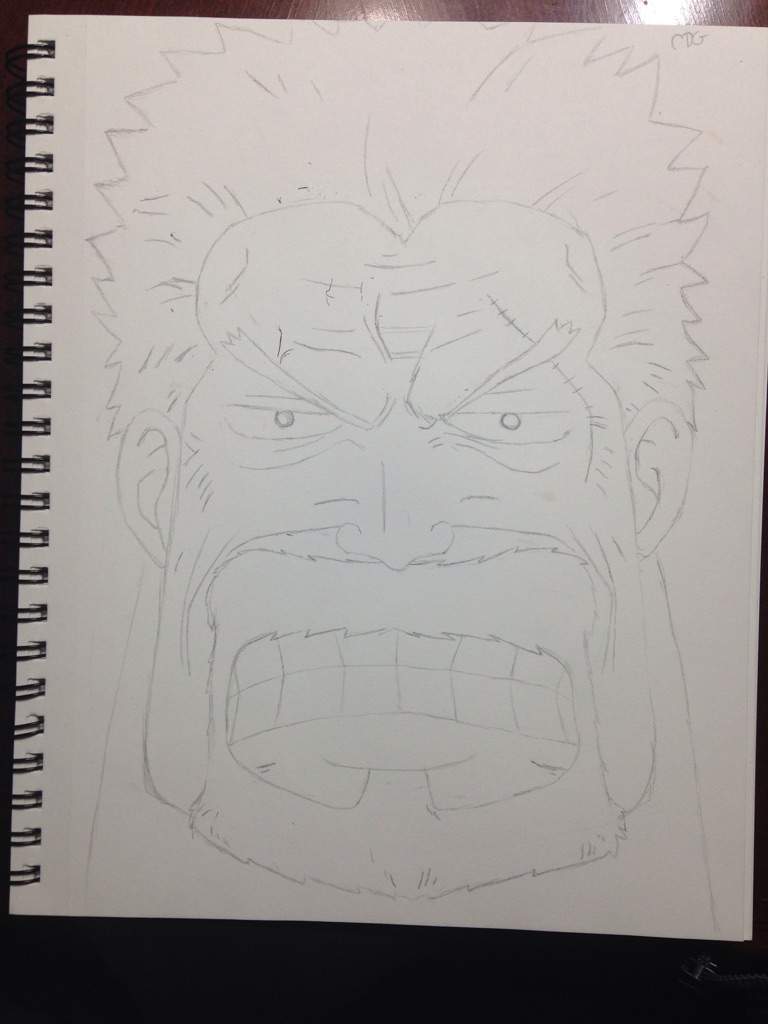 Monkey D. Garp Drawing | One Piece Amino