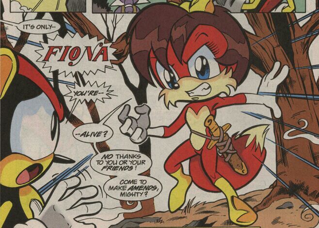 Sonic Comics Fiona