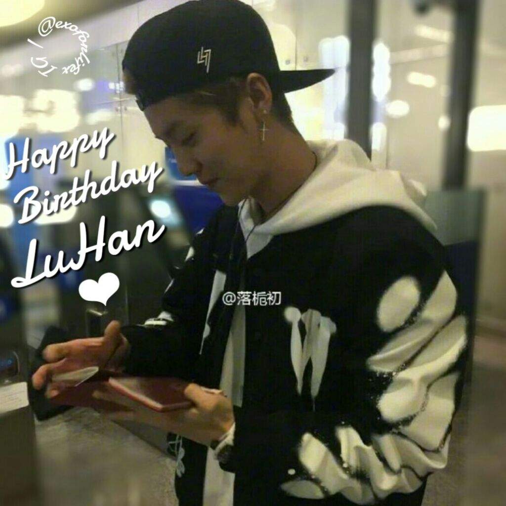 Happy Birthday Luhan Exo 엑소 Amino