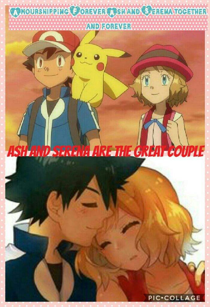 Ash and Serena together and forever | Pokémon Amino