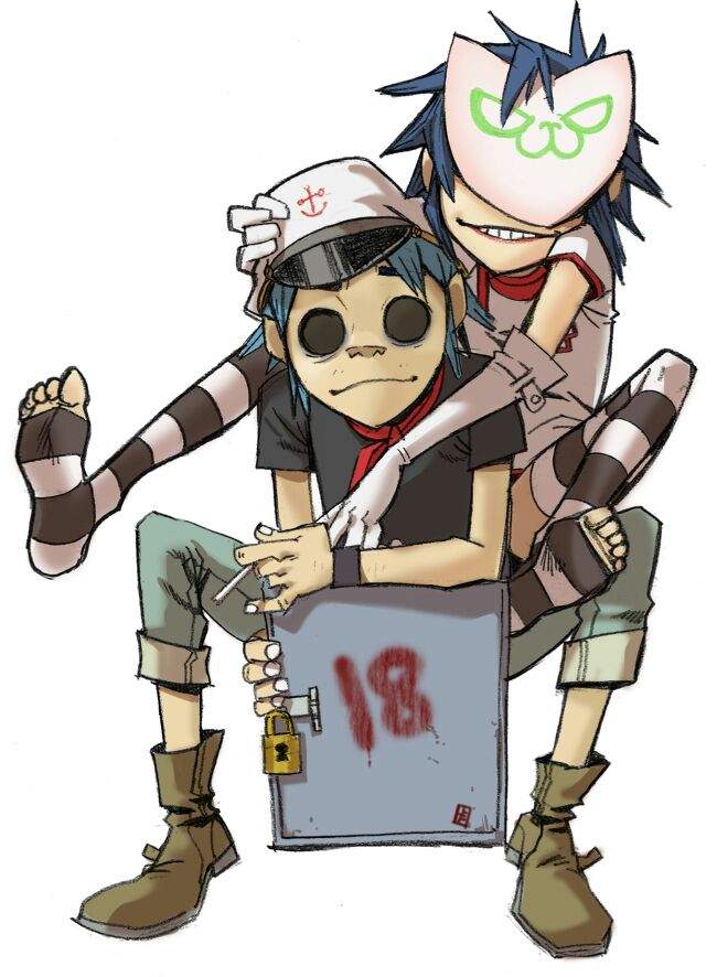 Featured image of post Amor 2D Y Noodle Son Novios