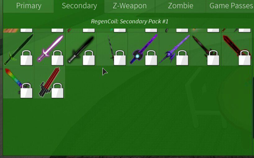 Roblox Zombie Rush Primary 4