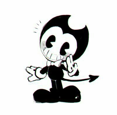 Just a cute fanart of Bendy | Bendy and the Ink Machine Amino