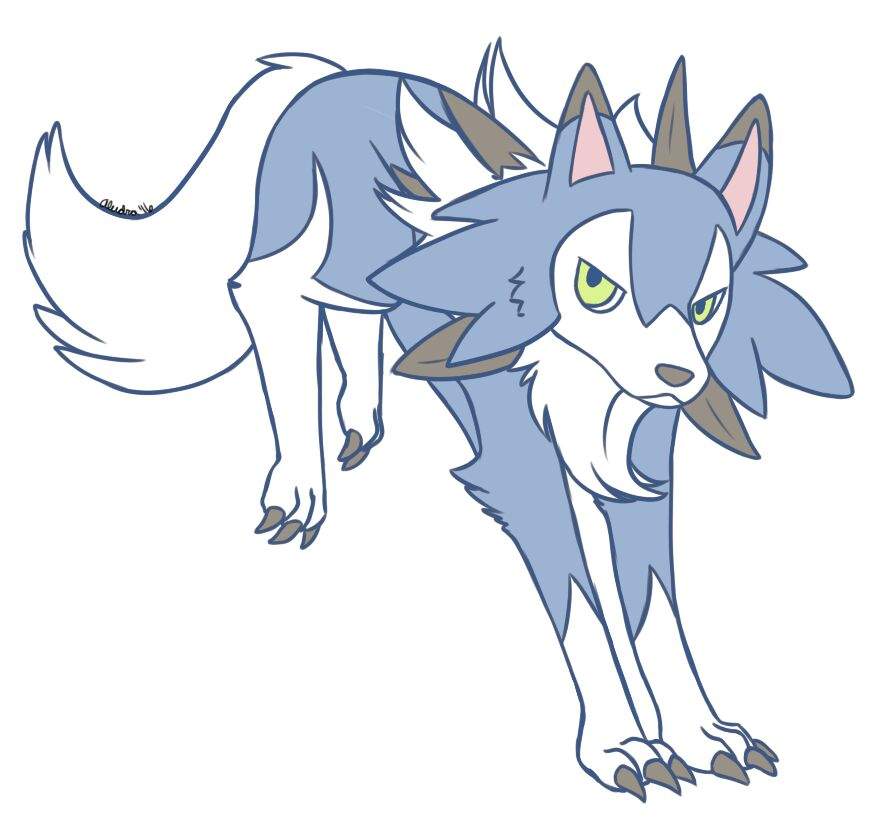 The reason I like Shiny midday Lycanroc more than normal Lycanroc is becaus...