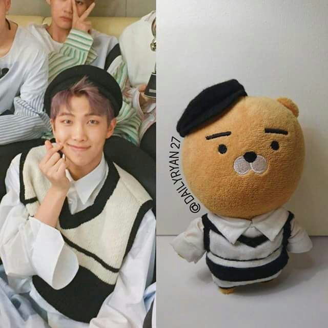 peluche de rap monster