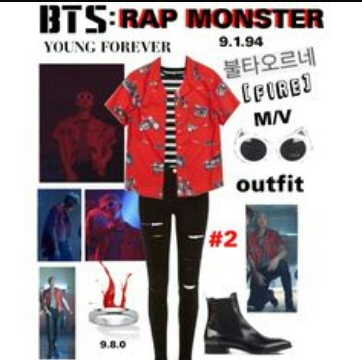 BTS "Fire" inspired outfif | Kpop Fashion Amino Amino