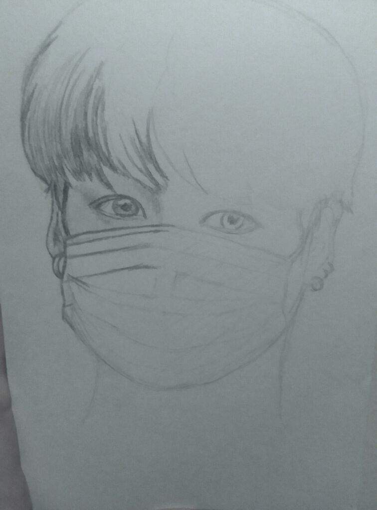 Jungkook With Mask Fanart 