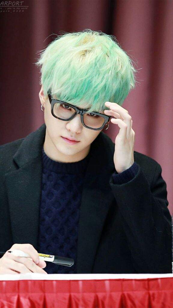 Day 1 Suga Glasses 30 Day Bts Challenge Armys Amino