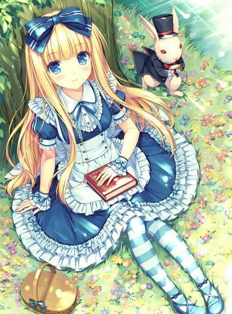 Alice no país das maravilhas versões mangá | Kawaii Line Amino