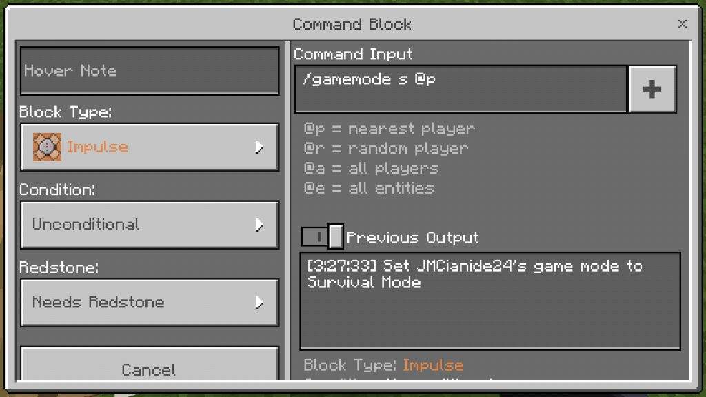 Simple Commands For Command Blocks Minecraft Amino