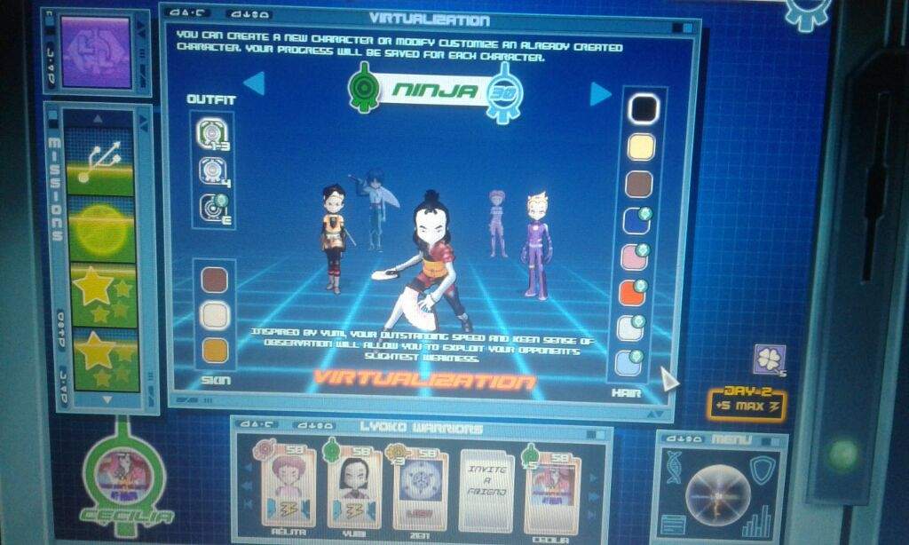 game code lyoko