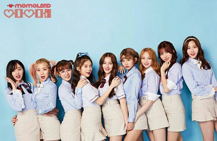 Momoland участники фото с именами