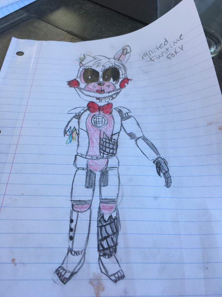 This is ignited funtime foxy | FNAF : Sister Location Amino