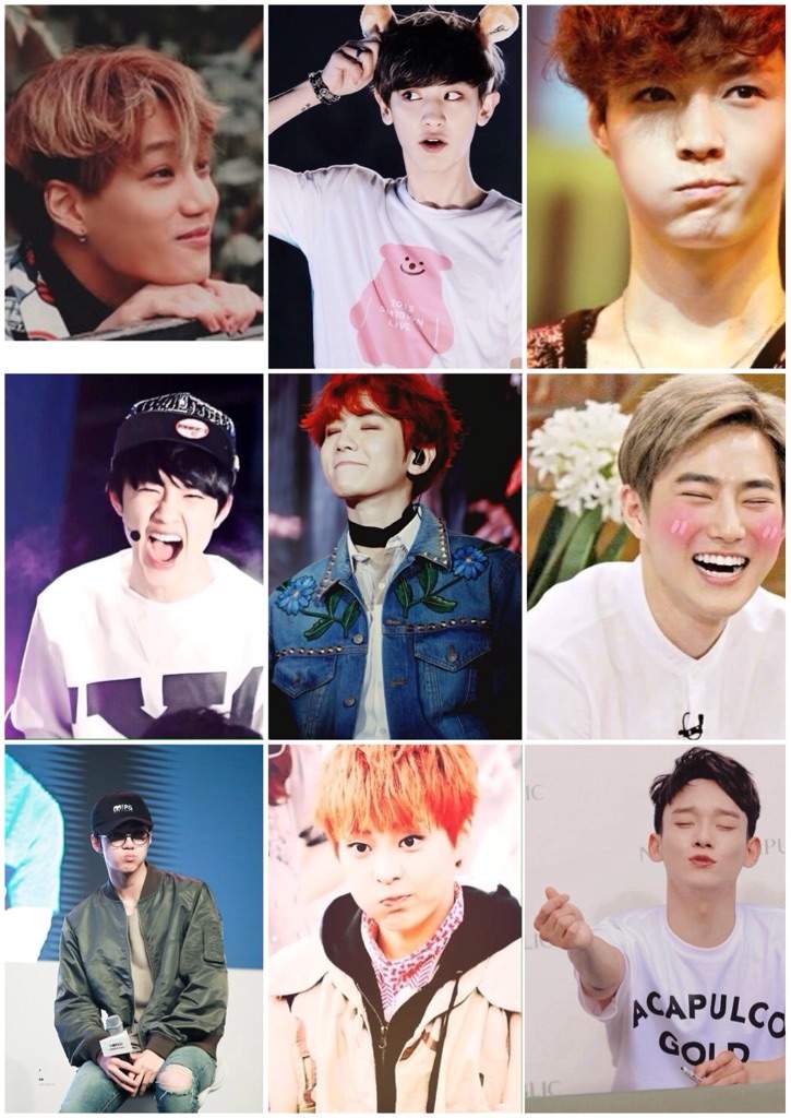 EXO - COLLAGE CHALLENGE ! | EXO (엑소) Amino