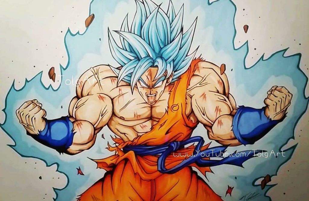 super saiyan blue 2 goku