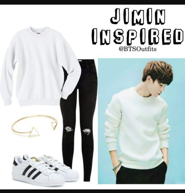 BTS Jimin Inspired Outfits