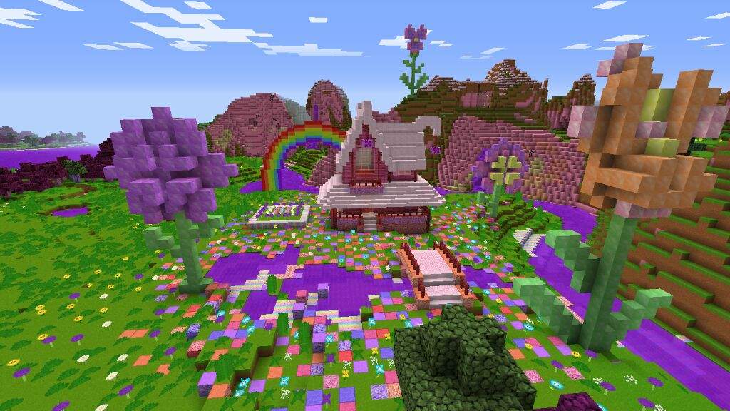 Kawaii Flower House | Minecraft Amino