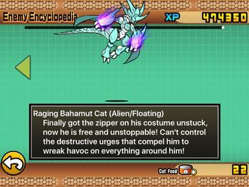 Raging Bahamut Cat (Alien/Floating) | Wiki | The Battle Cats! Amino