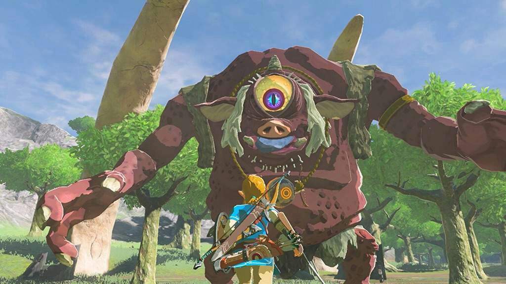 Just like most enemies in BOTW the Hinox has different color variations. 