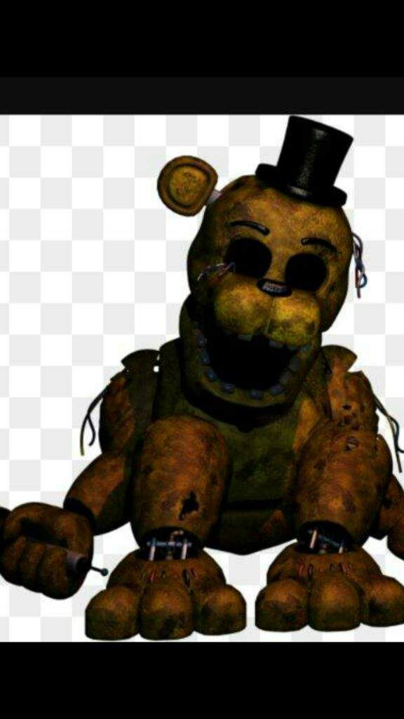 withered golden freddy plush