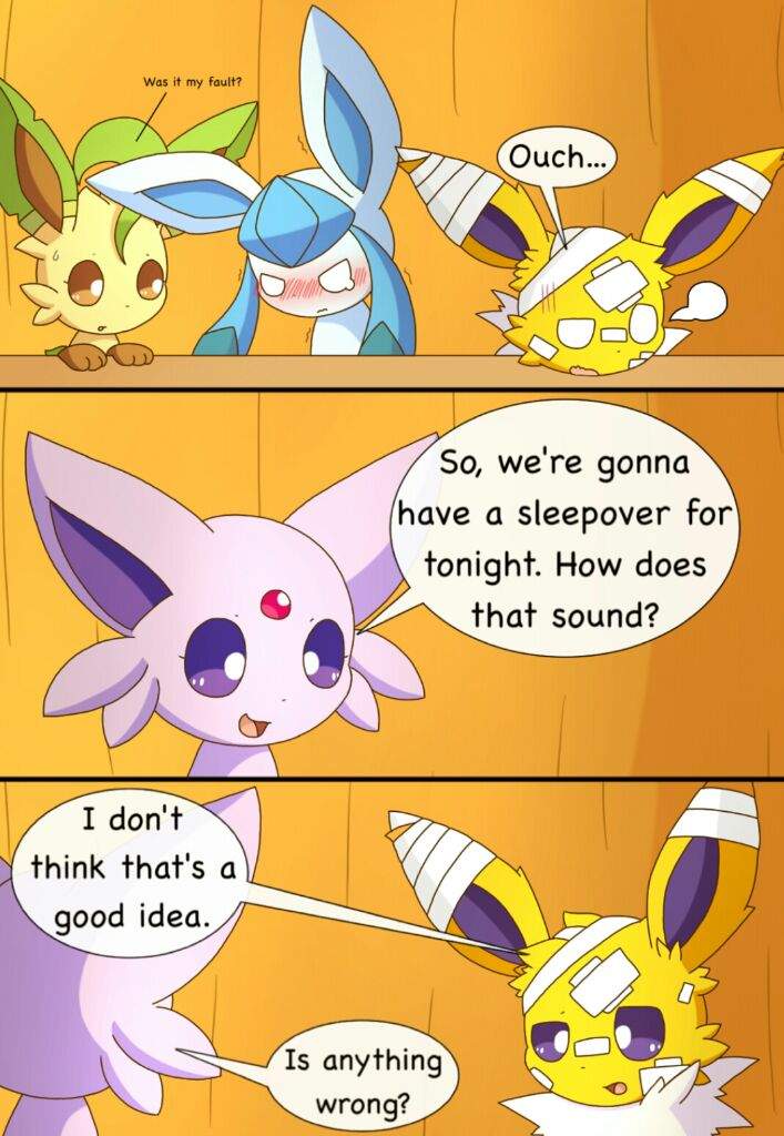 Eeveelution Squad Comic