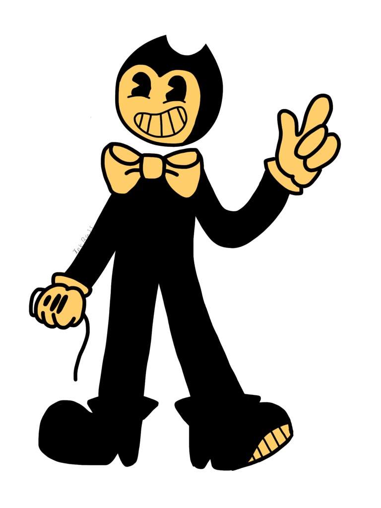 Bendy gif (moving tail) | Bendy and the Ink Machine Amino
