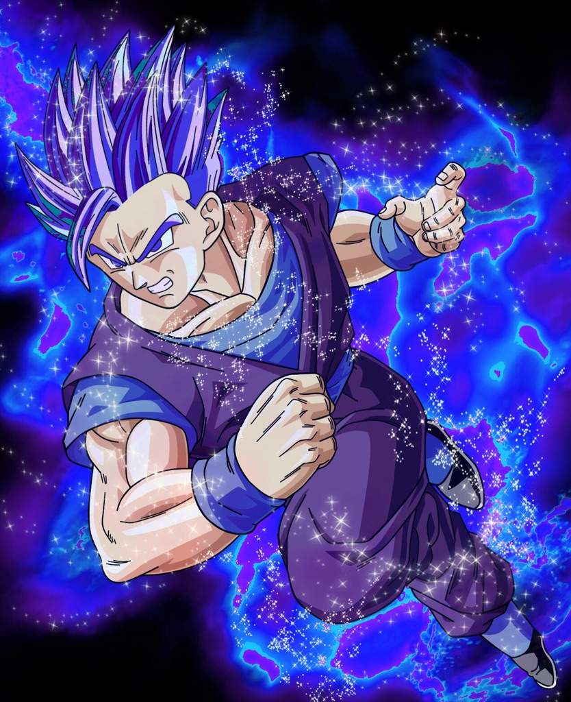 Purple Gohan Wallpaper