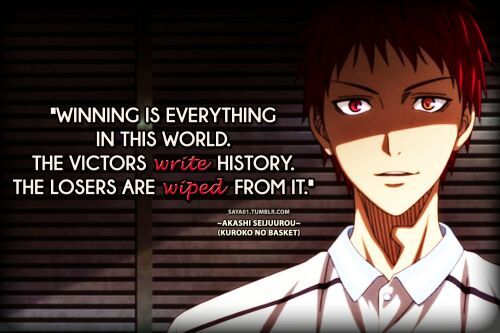 Quotes Of Kuroko No Basket 