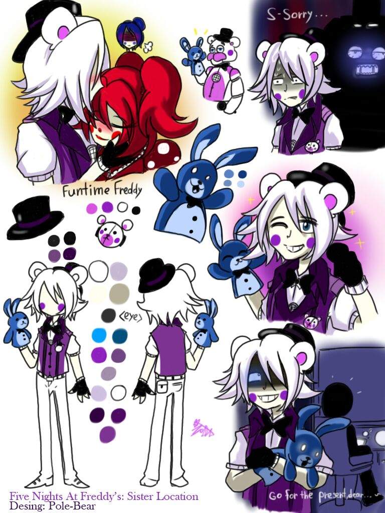 Fnaf Humano Pole Bear E Wolf Com F Wiki Five Nights At Freddys Ptbr Amino 