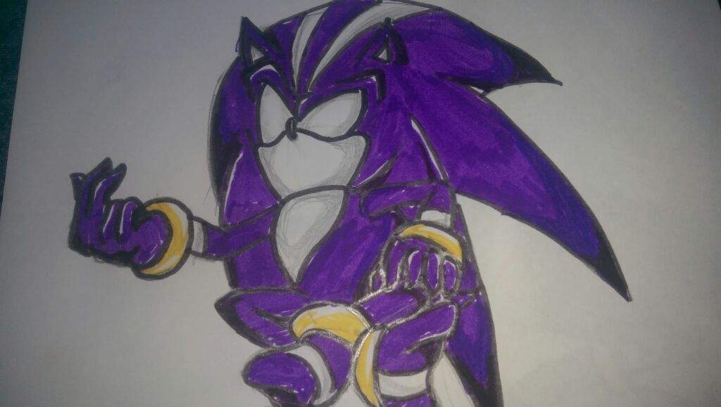 Darkspine Sonic drawing | Sonic the Hedgehog! Amino