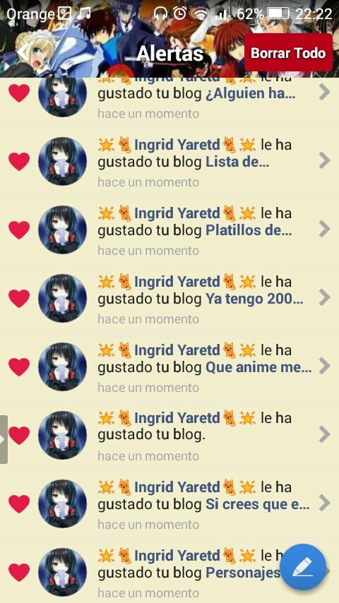 Gracias x tus me gusta Ingrid Yaretd | •Anime• Amino