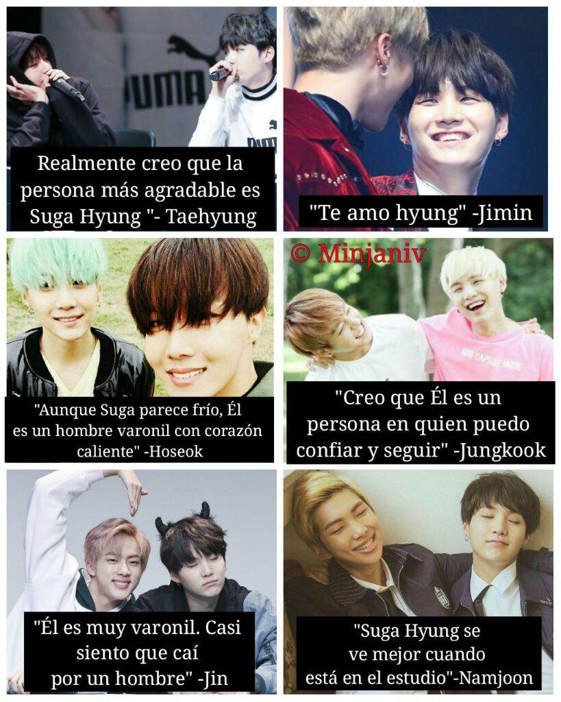 👉👉Que piensa cada miembro de Suga ?👈👈 | ARMY's Amino Amino