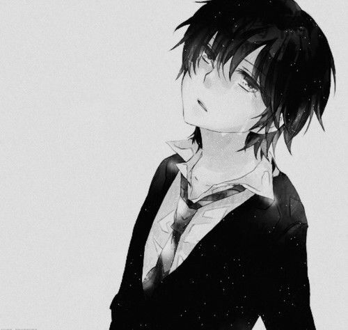 Anime Profile Picture Black And White