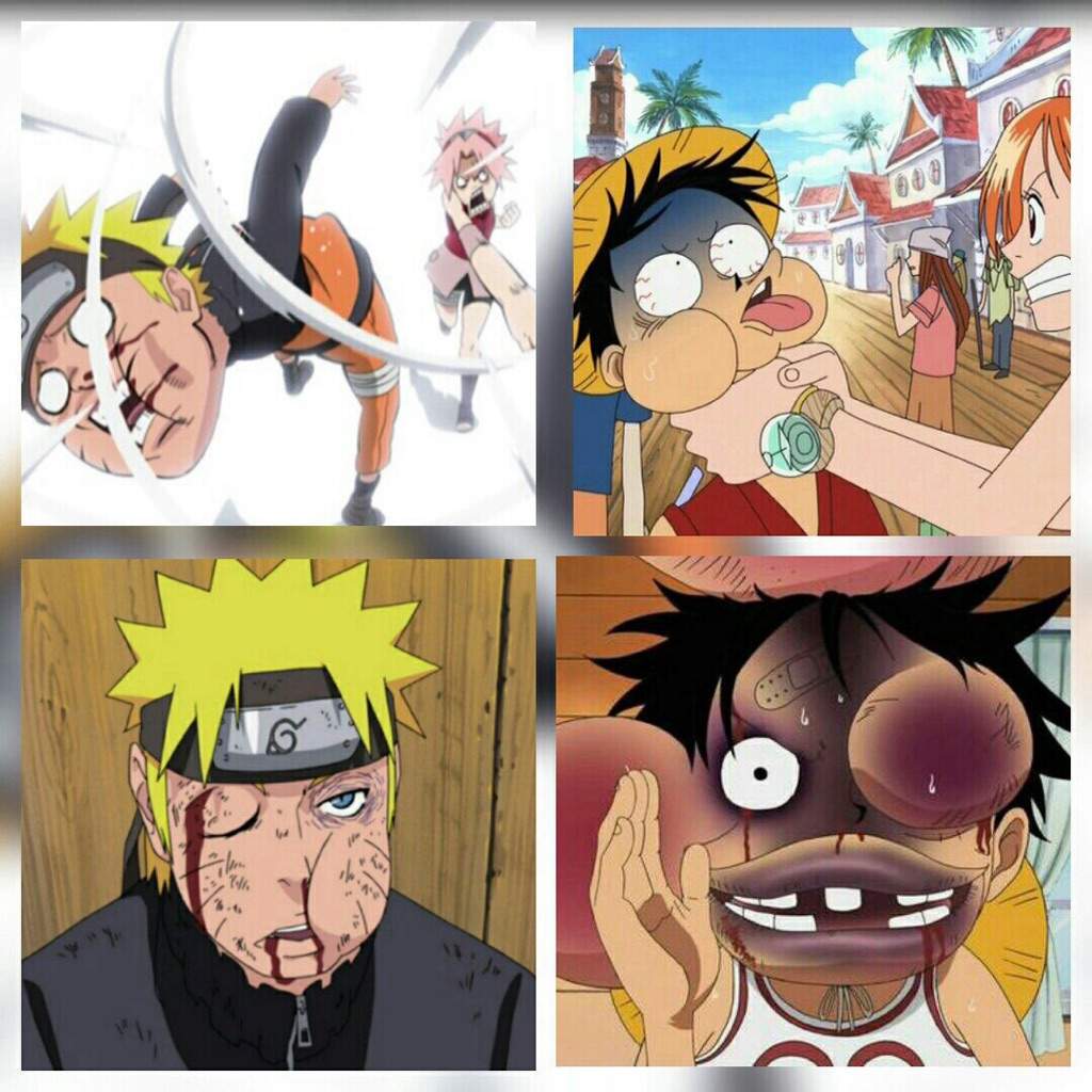 Naruto vs one piece.