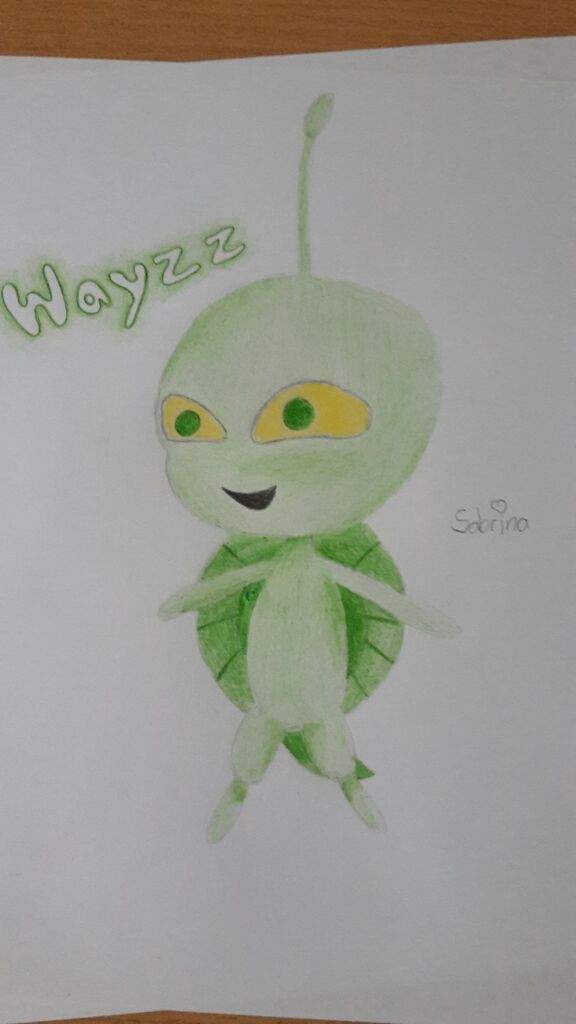 My first drawing of Wayzz 😊 | Miraculous Amino