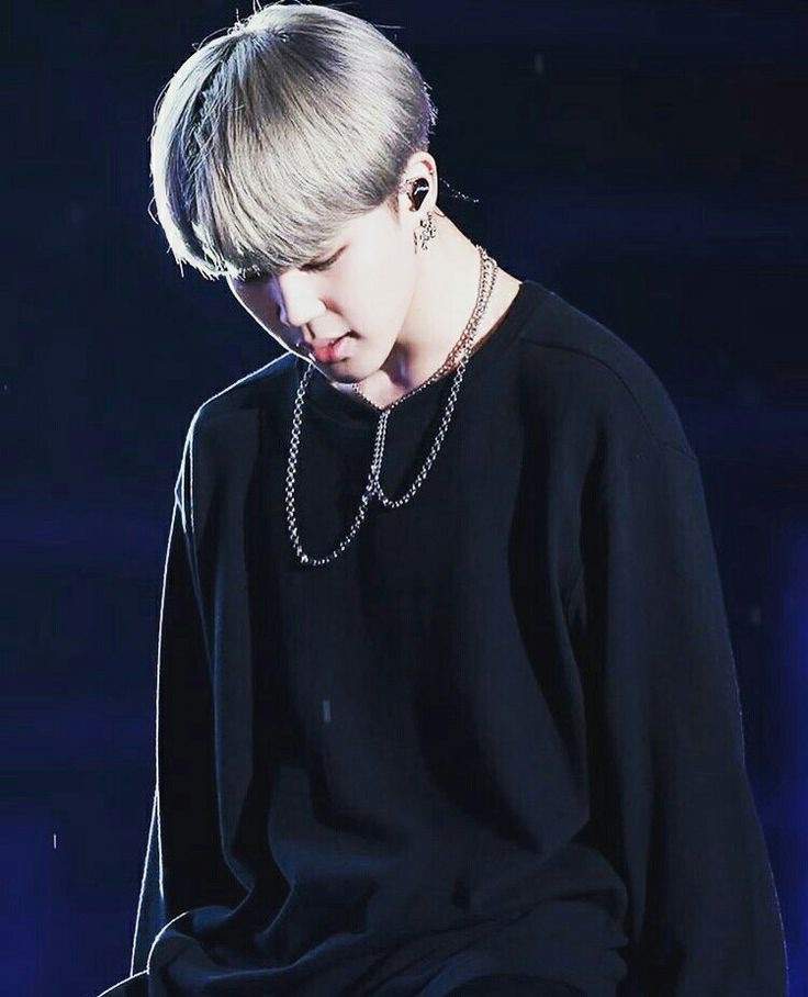 Jimin with grey hair | ARMY's Amino