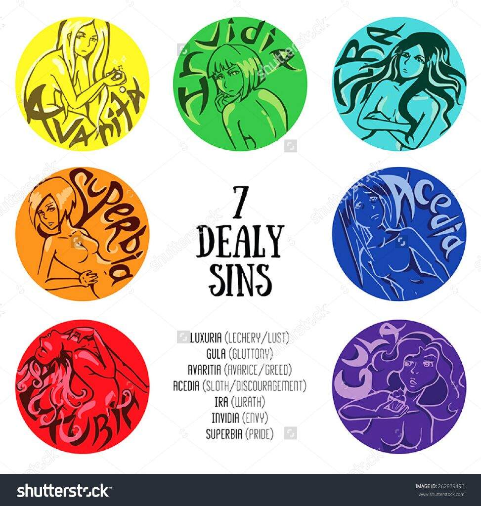 7 sins defined