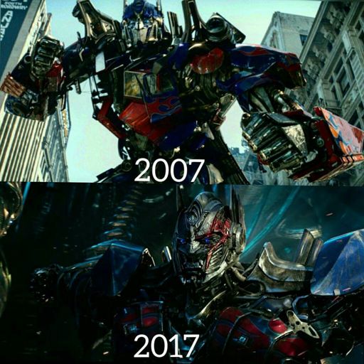 transformers 2007 2017
