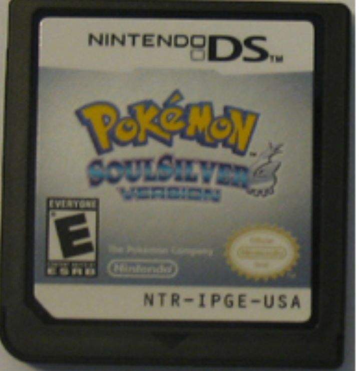 real pokemon soulsilver cartridge