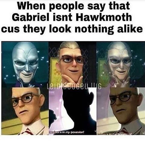 Is Gabriel Agreste In Fact Hawkmoth Miraculous Amino