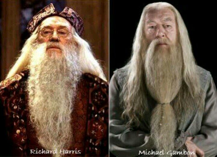 Quem foi o melhor ator sendo Dumbledore? ⚡.HARRY POTTER.⚡ Amino