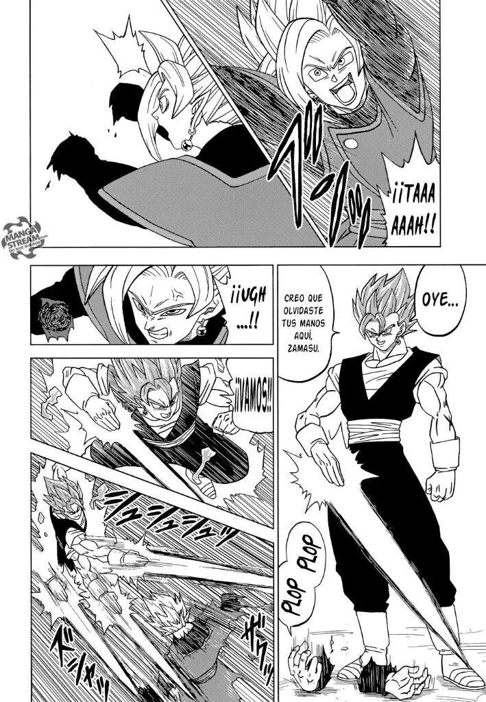 Vegito vs Zamasu (Spoiler manga 23) Dragonball Super ...