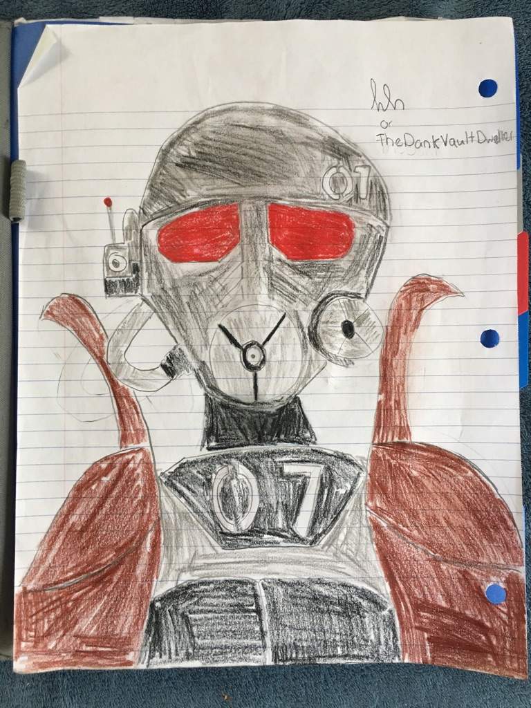 My Drawing Of An Ncr Veteran Ranger Fallout Amino