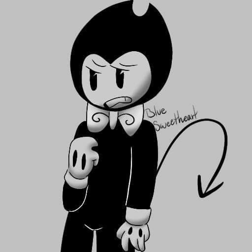 Bendy (dibujo) (sad (?) | Bendy And The Ink Machine Amino