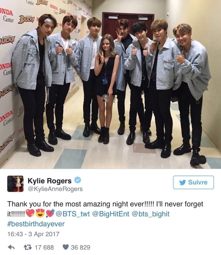 Actress Kylie Rogers Said She Would Love To Act With This Bts Member Army S Amino