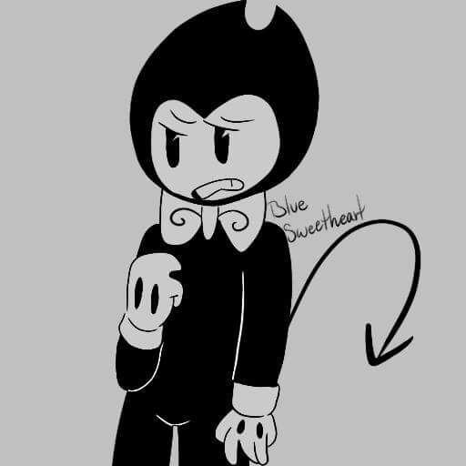 Bendy (dibujo) (sad (?) | Bendy And The Ink Machine Amino